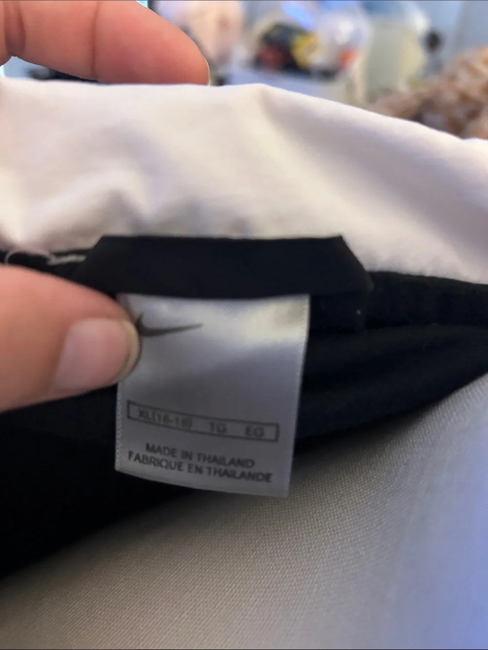 Nike Black and White Colorblock Bomber Jacket